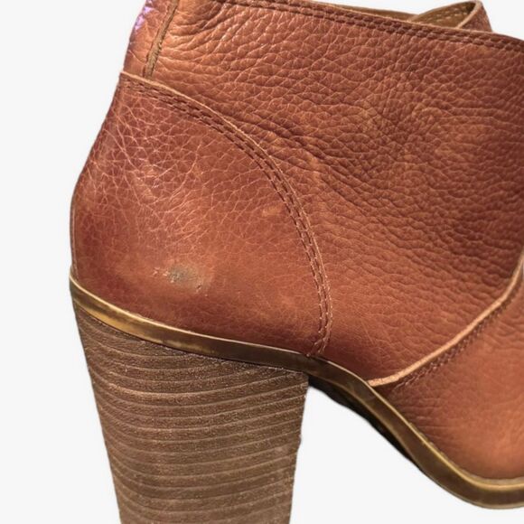 LUCKY BRAND EUC Ehllen ankle boot in Caramel Size 9M - Picture 10 of 10